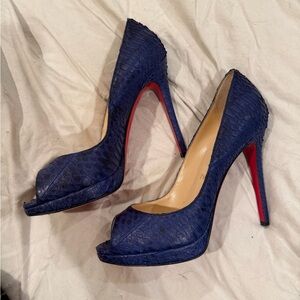 Christian Louboutin Snakeskin Pumps